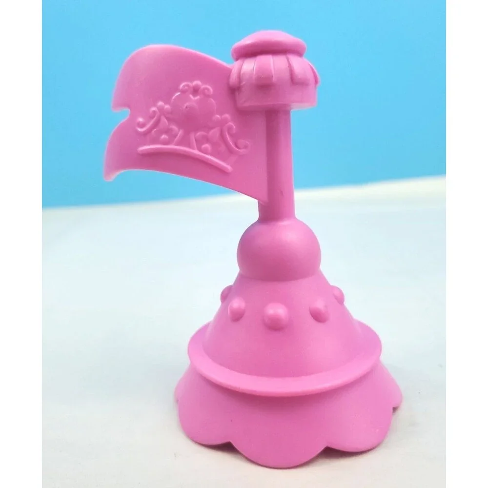Fisher-Price Little People Disney Princess Castle Replacement Pink Flag Turret